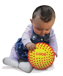 Sansebold med massageknopper, 2-farvet - Ludi